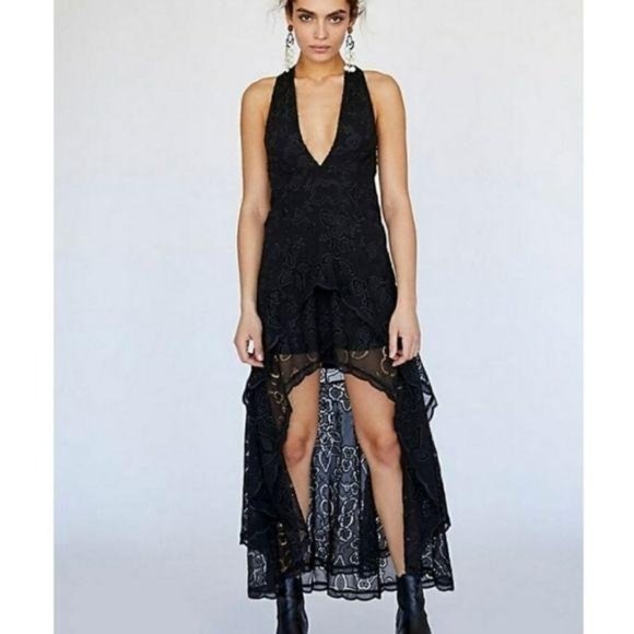 Free People Dresses & Skirts - NWT Free People Catalina Black Embroidered Dress